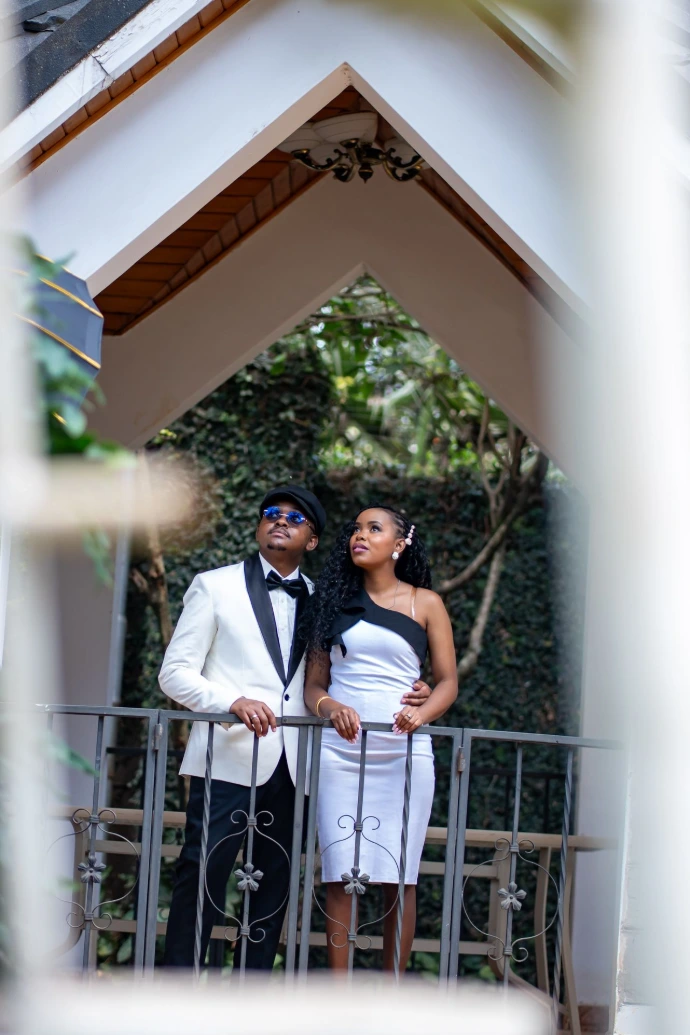 Wedding couple portrait photography in Nairobi